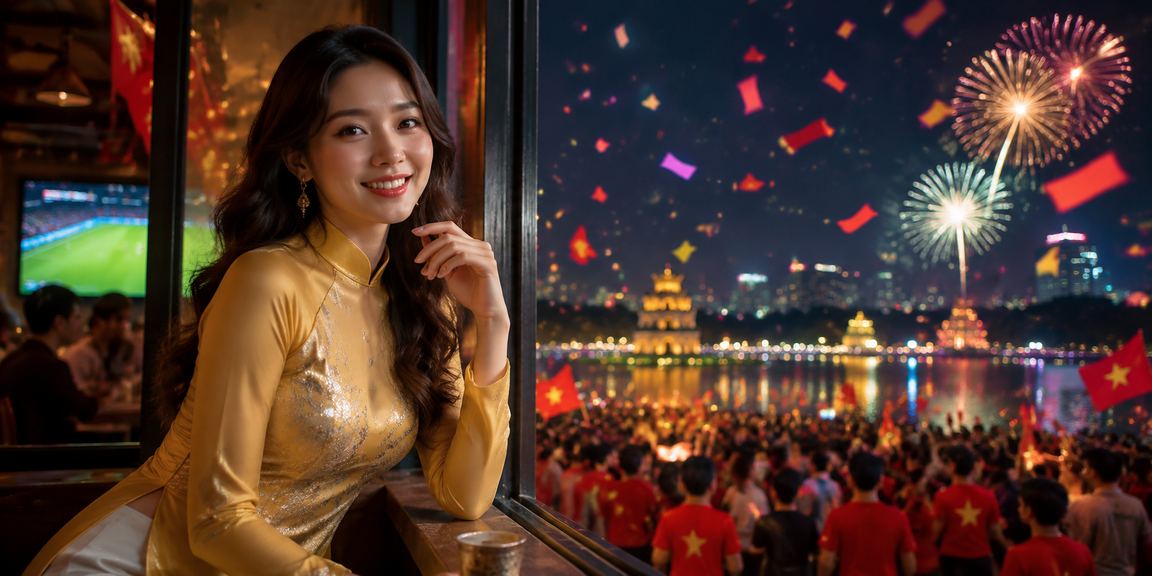 Người chơi tại Hà Nội theo dõi trận đấu bóng đá và đặt kèo trực tuyến qua điện thoại