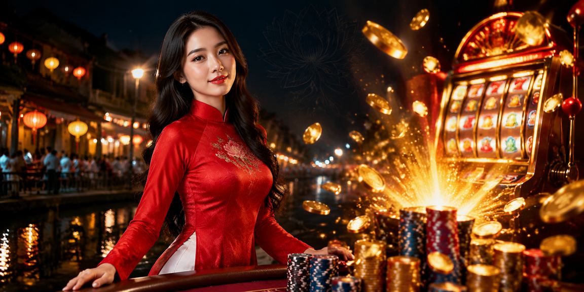 Người dùng tại Hà Nội mặc áo dài chơi slot game trên điện thoại nohuwin
