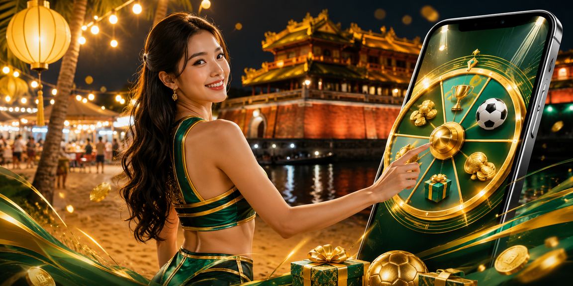 Không khí chợ đêm tại Huế nơi người dùng trẻ dùng điện thoại theo dõi kèo cược trực tuyến